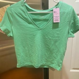 NWT Wild Fable green woman shirt